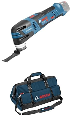 Bosch Professional 12V System Akku Multi-Cutter GOP 12V-28 (inkl. 1x Starlock BIM Tauchsägeblatt, ohne Akku/Ladegerät) + Bosch Professional Handwerkzeugtasche Größe L