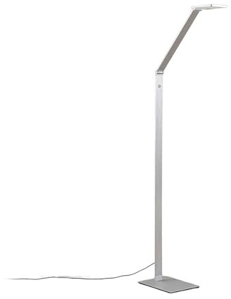 Lucande LED Stehlampe dimmbar, Standleuchte Leselampe-Stehlampe Wohnzimmer Stehleuchte Arbeitszimmer Büro Bürostehlampe Wohnzimmerlampe