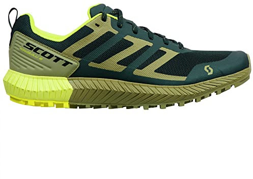 Scott Unisex Zapatillas Kinabalu 2 Low-top, Mud Green Yellow, 44.5 EU
