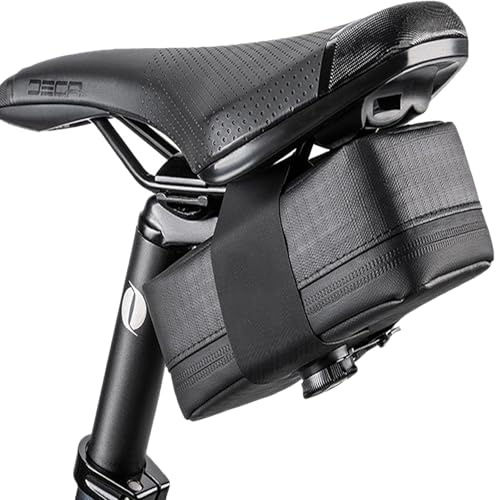 Silvotek Satteltaschen für Fahrrad - 15.5 x 6 x 9cm Bikepacking Satteltasche Wasserdicht, Sattel Cube Zubehör