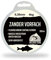 Major Fish Zander Vorfach Fluorocarbon Schnur Angelschnur | 0,30 mm | 4 kg | 50 Meter