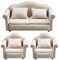 zalati Puppenhaus-Sofa-Set, 1:12, Miniatur-Couch-Set, Modell zur Präsentation von Wohnstil-Dekoration