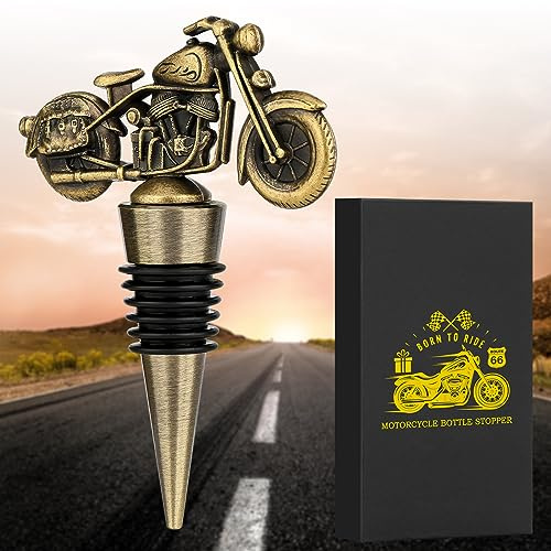 LKKCHER Bouchon Bouteille Vin, Economiseur Vin, Accessoire pour Homme, Idée Cadeau pour Fête des Pères, Noël et Anniversaire