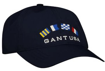 GANT Unisex Nautical Graphic Cap Baseballkappe, Evening Blue, One Size