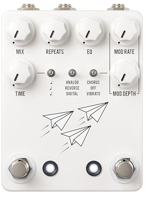 JHS Pedals Flight Delay Pedal, White