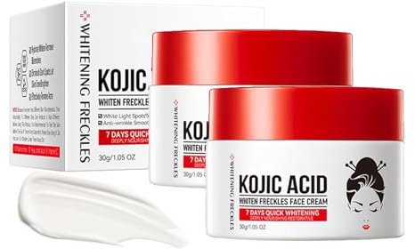 Kojic Acid Whitening Cream Kraftfull svart hud, anti-rynkor, ljusare, djupfuktande, ansikts- och kroppskräm (2)