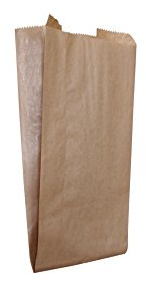 Carte Dozio - Sacchetti in carta Sealing Avana senza manici idonei al contatto alimentare - f.to cm 14x36+10-100 pz a conf.