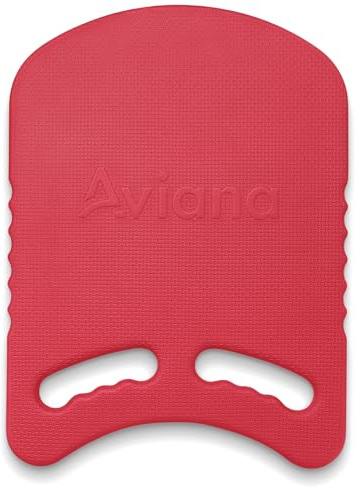 Junior Kickboard Buoy for Youth Children & Toddlers Swimming Aid & Exercise Training Board for Kids to Learn to Swim in The Pool & Open Waters | EVA Material & BPA Free (Red)