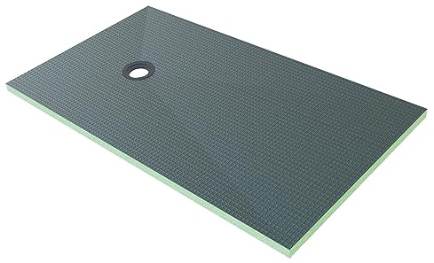 Piatto Doccia Pronto da Piastrellare in Estruso Rigida Polistirene Tagliabile Isolamento per Bagno Dimensione 90x160 cm spessore di 4 cm