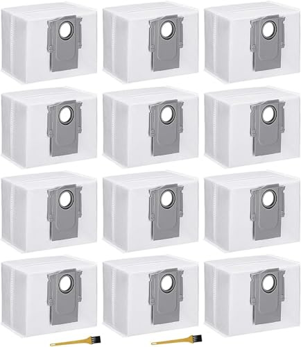 Roborock S7 MaxV Ultra und S7 Pro Ultra / Q7 Max+ Plus / Staubbeutel für Staubsauger Absaugstation, Staubbeutelzubehör mit großem Volumen