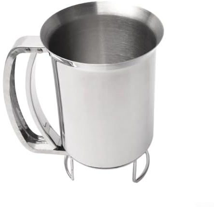 FACAIIO Distributeur de pâte en acier inoxydable pour crêpes, tartes, pâtisseries