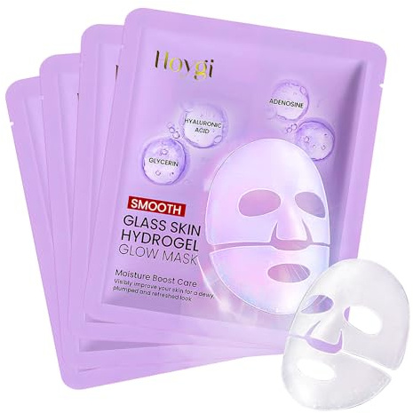 4 Mascarilla de ácido hialurónico, mascarilla nocturna de ácido hialurónico