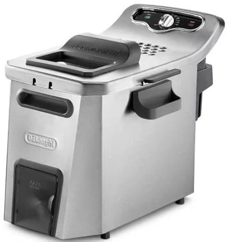 La friteuse DELONGHI FZ44851 r�volutionne la cuisson ! Gr�ce a sa zone froide, l'huile reste propre plus longtemps, pour des fritures plus saines. Entierement d�montable et compatible lave-vaisselle,