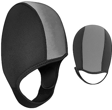 Facynde Badekappen Damen - Neopren-Neoprenanzug-Tauchhaube 2,5 mm,Professionelle Bademütze, wasserdichte Beanie-Bademütze für Erwachsene zum Tauchen, Schnorcheln und Surfen
