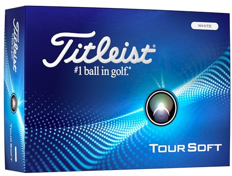 Titleist Tour Soft Prior Generation Golf Balls, White (One Dozen)
