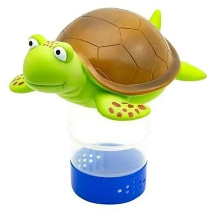 Niedliche Schildkröte Schwimmender Chlorspender Schwimmen Reinigungstabletten Schwimmbad Pool Zubehör Floater