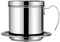 Giilayky Vietnamesischer Kaffeefilter, tragbar, Kaffeepresse, wiederverwendbar, Phin-Infuser, Sieb, Topf, Kaffee, Tropfen, Teesieb, manuell, Kaffee