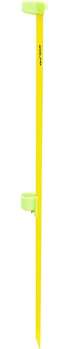 Kolpo picchetto puntale in alluminio per la pesca surfcasting giallo150 cm
