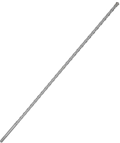 CAVATINY Set di punte per trapano SDS Plus 10 x 600 mm - Punta per martello pneumatico SDS per cemento, mattoni, calcestruzzo, pietra con 4 tagli - SDS Plus adatta per trapano