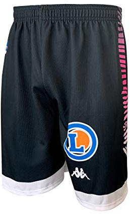 Boulazac - Pantaloncini Ufficiali da Basket per Bambini 2019-2020, Bambini, Short_Ext, Nero, FR : XXS (Taille Fabricant : 8 Ans)