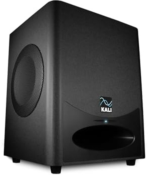 Kali Audio WS-6.2 Active Studio Subwoofer (Double 6.5 Long Stroke Woofer, Premium Space Saving Design, Sound Pressure up to 120dB, Impressive Frequency Response of 27Hz) - Black