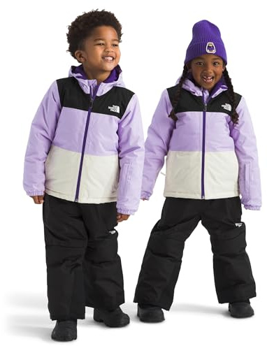 The North Face Kids Freedom Insulated Jacket, Lite Lilac/White Dune, 3 Years