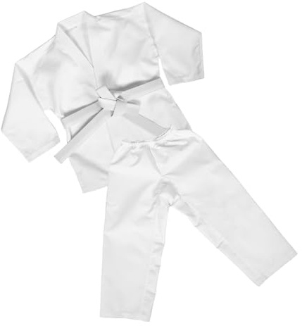 VALICLUD Karate Uniform Kids Adults Unisex Kai Costume Karate Taekwondo Suit Sets