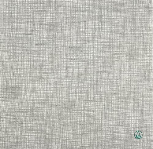 BIO Einweg Servietten, kompostierbar, stoffähnlich 40x40 cm, ¼ Falz BIO-EASY in Leinenoptik, Ideal für Hochzeit, Taufe, Kommunion, Geburtstage, 50 Stk. (Grau)