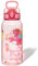 UZSPACE Trinkflasche Kinder auslaufsicher Wasserflasche, 600ml 20oz Mädchen Einhorn Flasche, Tritan BPA-frei Kinderflasche mit Einhandbedienung, für Schule Outdoor Kindergarten yoga, rosa Unicorn
