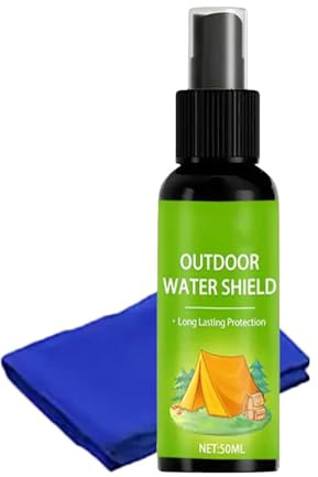 Generisch Aerosol impermeabilizante para tiendas de campaña – Nano spray impermeabilizante para toldos | Solución de protección para lonas de tienda de campaña – para exteriores, camping, jardín y