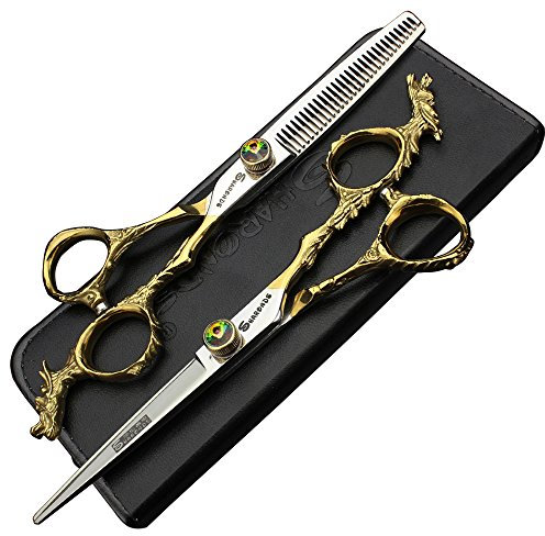 Friseurschere, 15,2 cm (6 Zoll), Japan, 440C, professioneller Friseur und Finish, Friseursalon