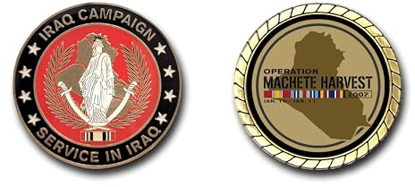 Operation Machete Harvest Iraq Challenge Coin