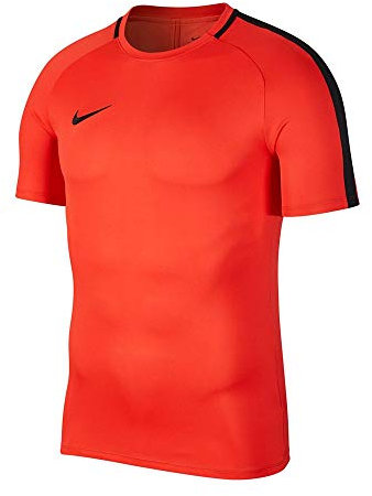 Nike Men Dri-FIT Academy short sleeve football top Men's T-shirt - Lt Crimson/Black/Black, 2XL