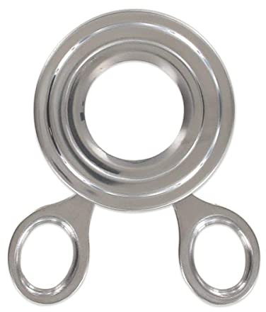 Fackelmann 682404 Coupe-œuf à la coque, découpe-œuf coque, coupe-œuf, Acier inoxydable, Argenté, 10 x 8 x 0,6 cm