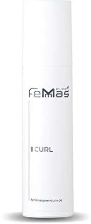 FemMas Pure Curl 100ml | Pflegende Lockencreme für lockiges Haar | mehr Definition, Sprungkraft & Glanz | Vegan & Tierversuchsfrei