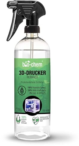 Bio-Chem - Nettoyant en Spray pour imprimante 3D 750ml - Produit pour lit d'impression des imprimantes 3D, pièces de PC et Autres appareils électroniques