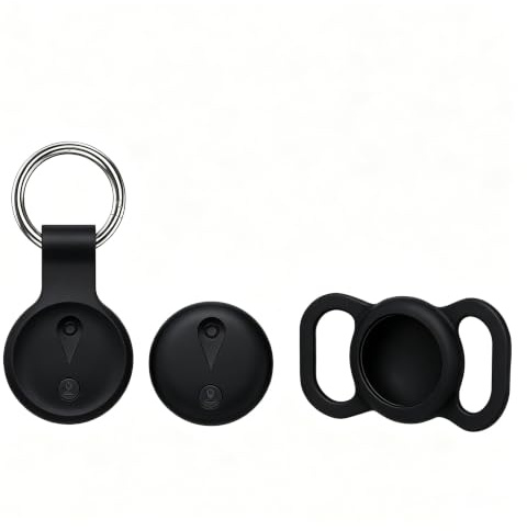 Localizador GPS Perros,GPS Dog Compatible con Sistemas iOS Y Android GPS para Gatos En Real BateríA De Larga DuracióN, Rastreador GPS para Gatos Rastreador De Mascotas Impermeable-Azul