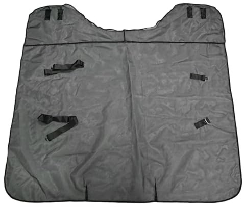 petsola Mesh Fly Sheet Adjustable Straps Horse Fly Sheet Protection Breathable Equine Cover
