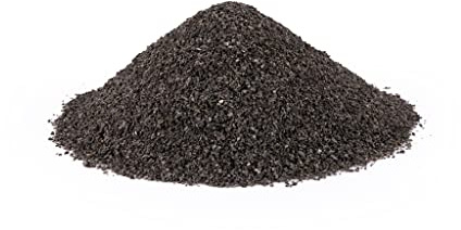 Aquarium Sand Black Gravel Natural Substrate Perfect for Plant Fish Tanks 1kg Black 0,6-1,2mm