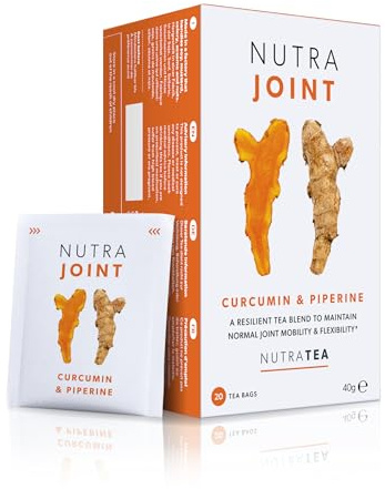NutraJoint - Thé des soins articulaires | Thé de l'arthrite - Soulagement des articulations douloureuses - 60 Sachets de thé enveloppés - par NutraTea - Tisane - (3 paquets)