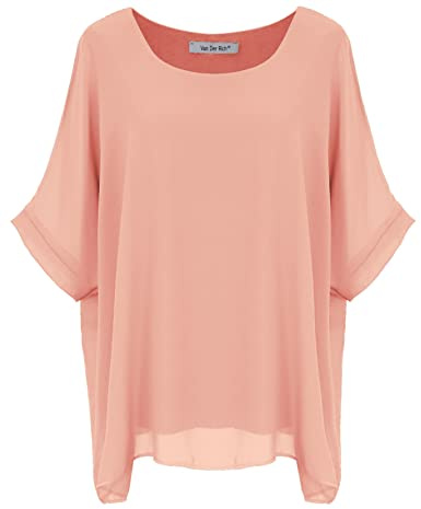 Van Der Rich ® - Chemisier en Voile Mousseline Doublé Intérieur - Femme