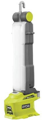 RYOBI P727 One+ Lampe de travail LED rotative à 270 degrés 18 V 950 lumens avec crochets de montage intégrés (batterie non incluse, lumière uniquement)