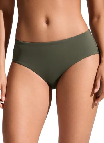 CRZ YOGA Cintura Media Braga de Bikini Dark Olive 40