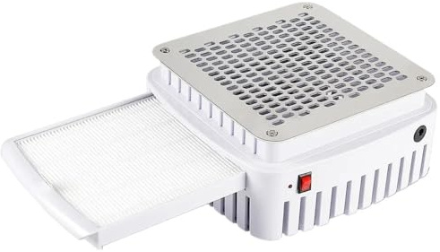 Aspiratore Unghie Professionale Aspirapolvere for unghie professionale con filtro incorporato, aspirapolvere da tavolo for unghie, tavolo for manicure for unghie Aspirapolvere Unghie(1 PLUG (220-240V)
