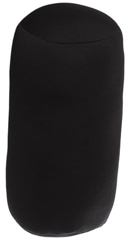 FVPKYUR Oreiller Cervical Rond, 30×16×16CM Oreillers Cervical Rond en Microbilles, Coussin Ronds Soutien du Cou, Ronds Rouleau Cervicals Oreiller De Traversin, Coussin Cylindrique pour Voyage Sommeil
