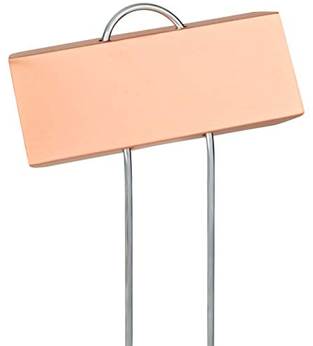 GardenMate 25-Pack Weatherproof Large Copper Metal Plant Labels, Height 11.5, Label Area 3 1/2 x 1 1/4