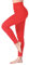 SINOPHANT Hochtaillierte Leggings für Damen - Angenehm Weiche Elastische, Dehnbare Sport- und Yogahosen , 1er Pack Rot, XL-3XL (Herstellergröße: PLUS SIZE)