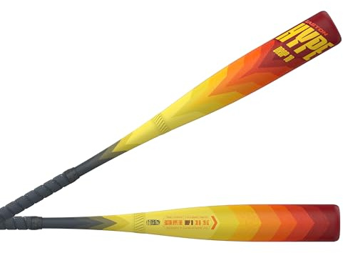 Easton Hype Fire Adult Baseball Bat, Mazza Ragazzo, Arancione | Fuoco, 29 inch