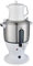 TRTDYFKH Electric Turkish Tea Maker, Stainless Steel 1500W Double Pot Kettle & Infuser, 6L Electric Samovar, with Keep Warm Function, for Russian and Turkish Tea(White)