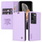 SLWYF Compatible with vivo V29 5G Case, with 2 card slots, Premium Leather Flip Phone Case Cover with Magnetic Closure Case for vivo V29 5G (Purple)